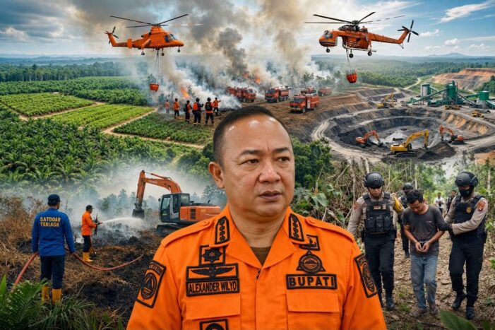 Bupati Ketapang Kerahkan Perusahaan Tangani Karhutla, Aparat Diminta Tindak Tegas Pelaku