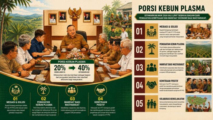 Bupati Alexander Wilyo Tawarkan Solusi Plasma Lebih Besar hingga Peluang Kerja bagi Masyarakat