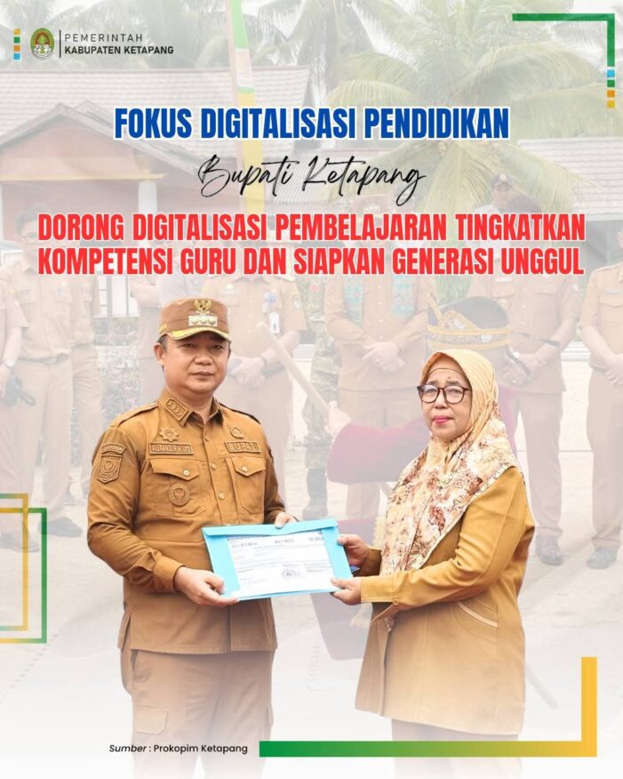 Bupati Ketapang Dorong Digitaslisasi Pembelajaran